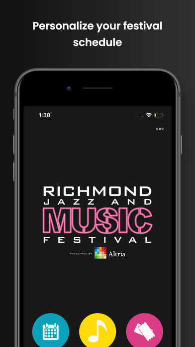Richmond Jazz & Music Festival Screenshot