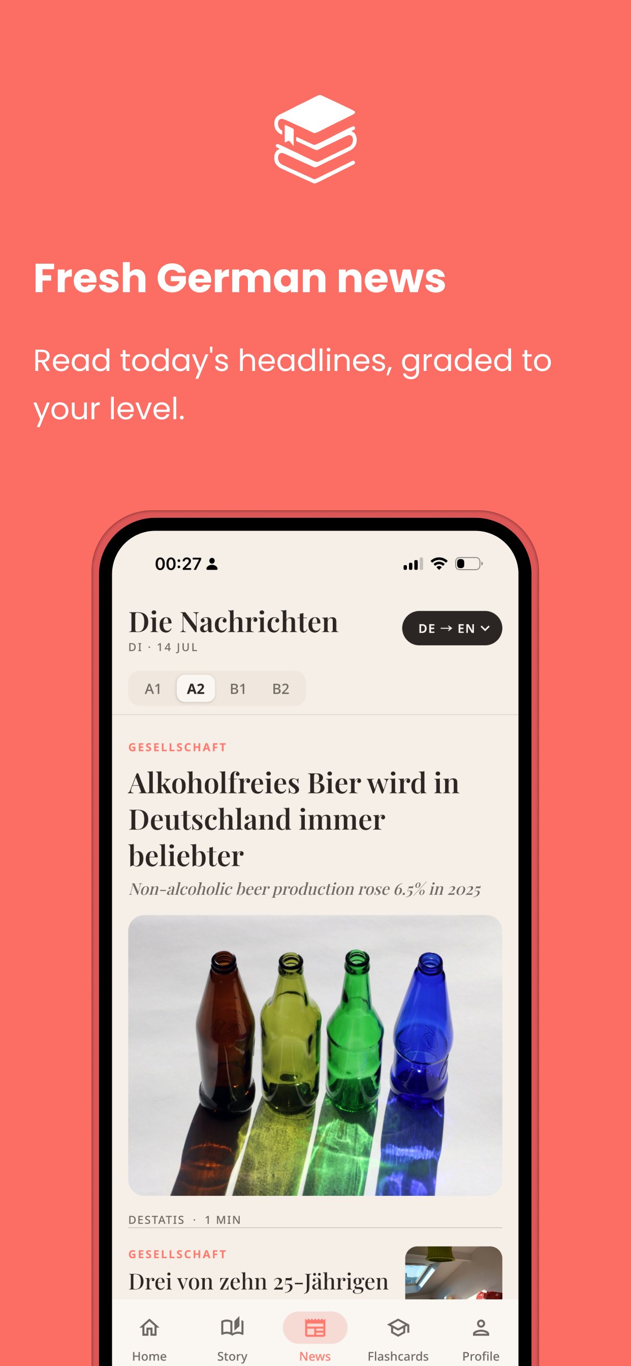 Mitlesen: Learn German Reading screenshot 3