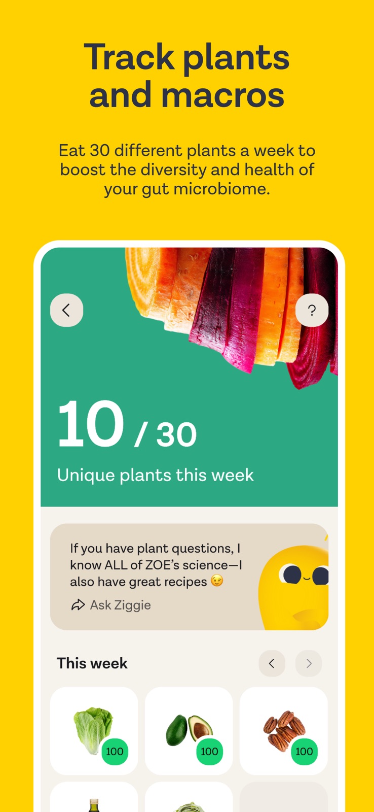 ZOE Health: AI Meal Tracker iphone screenshot 4