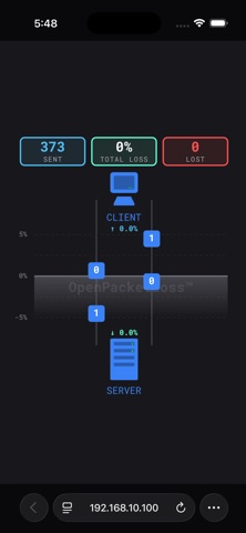 OpenPacketLoss-Server Screenshot 3 of 3