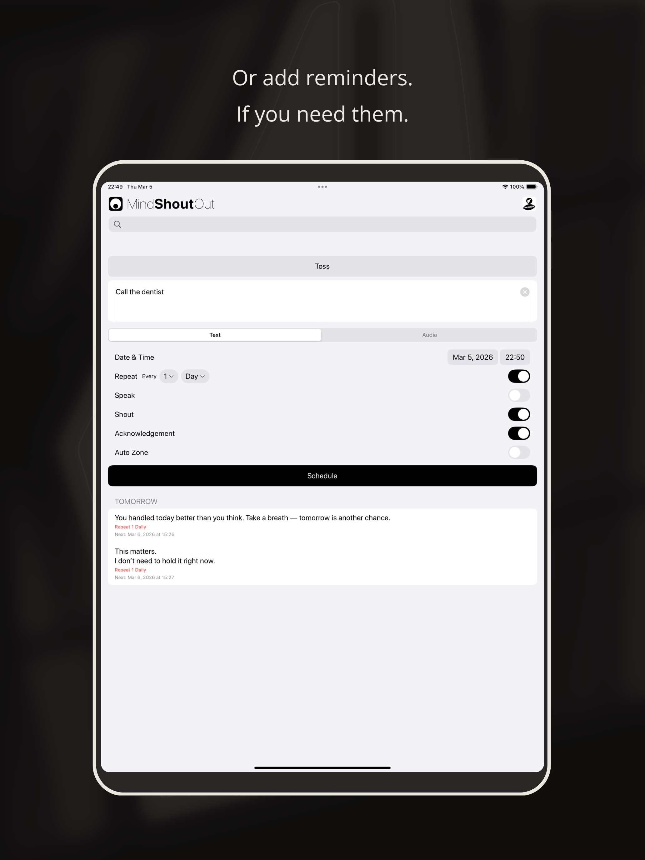 MindShoutOut-Clear Mental Load screenshot 16