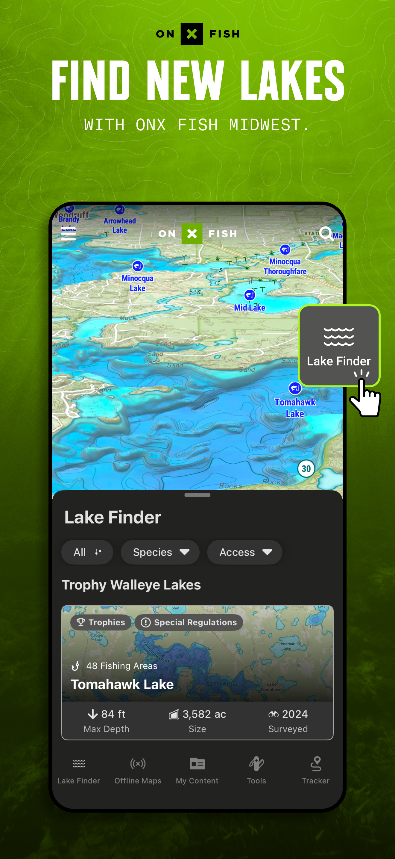 onX Fish: Midwest Fishing Maps