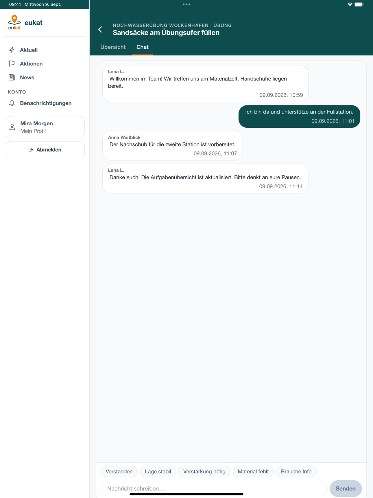 Screenshot 9 of eukat – Freiwillig helfen
