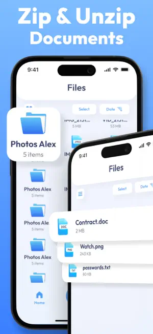 Unzip: Zip File Opener, Unrar screenshot 2
