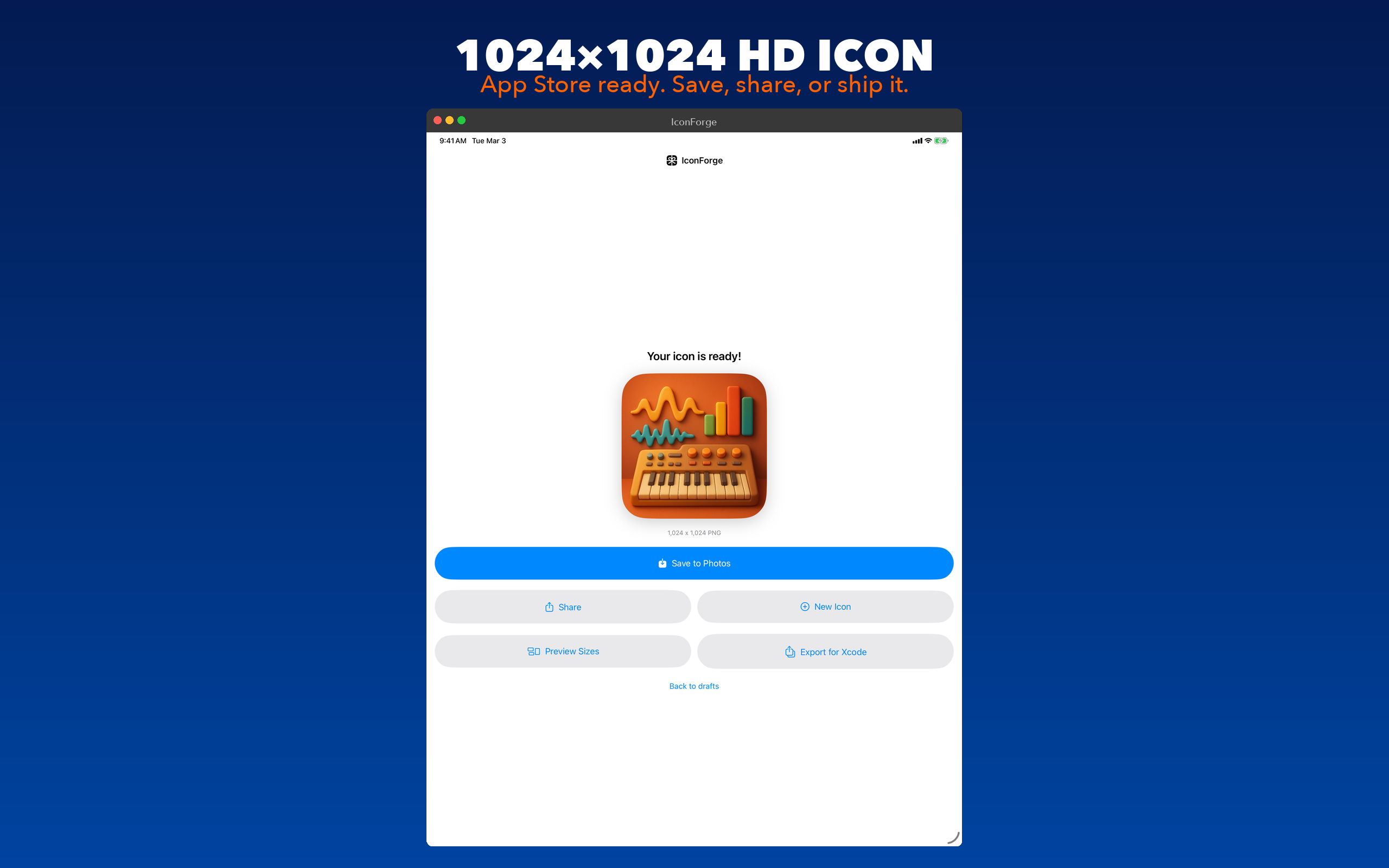 IconForge - AI App Icon Maker