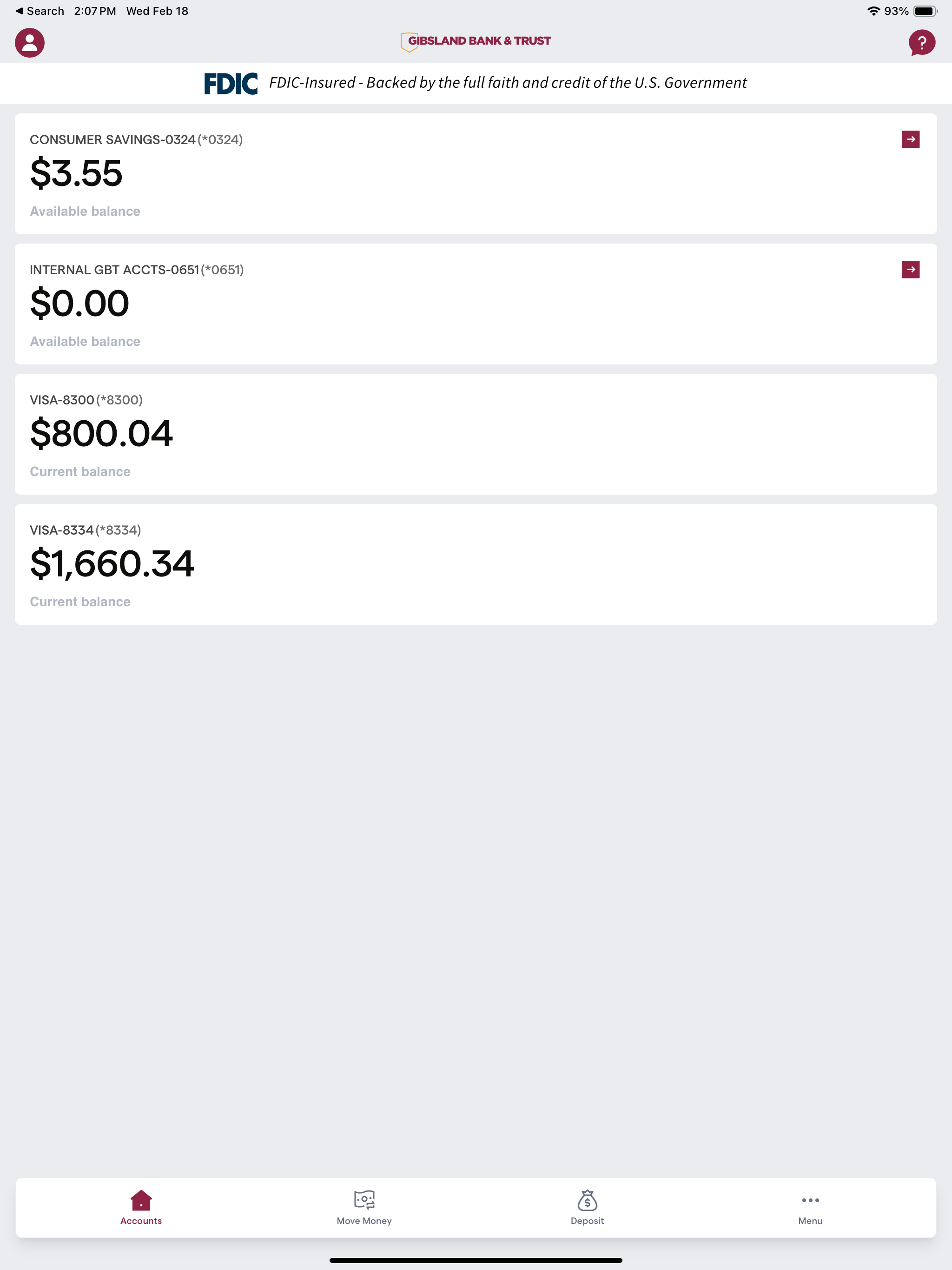 Gibsland Bank Mobile