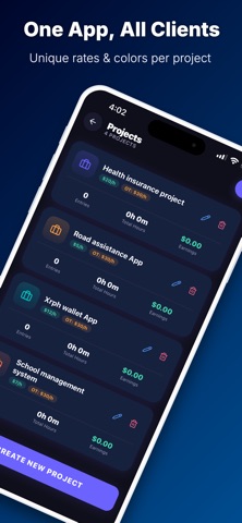 WorkTrak: Freelance Hours Log Screenshot 6 of 8