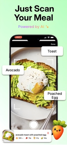 Yumzy: Food Tracker Pet iPhone screenshot