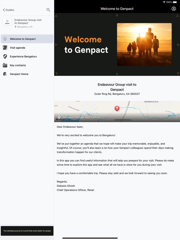 Genpact Events and Visits