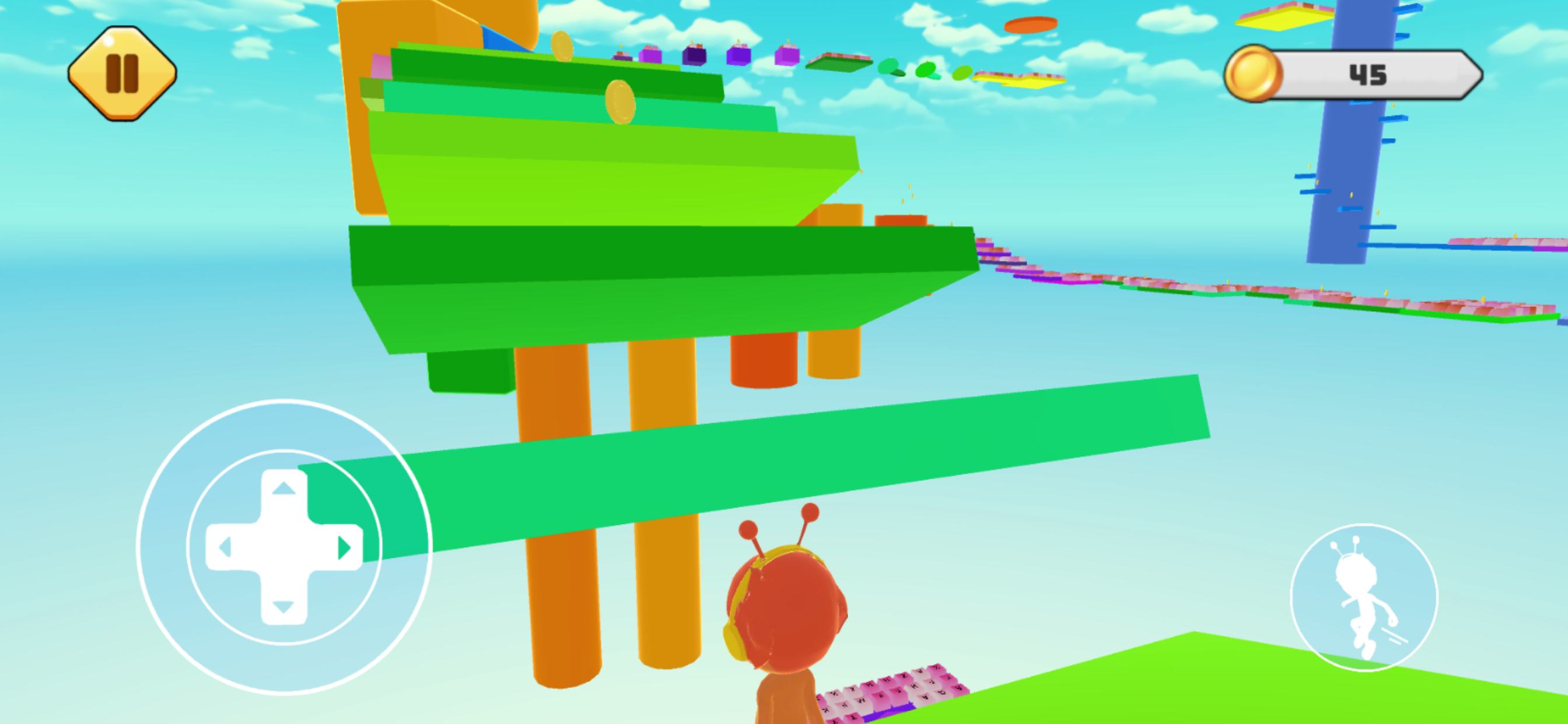 Keyboard Tap Parkour screenshot 2