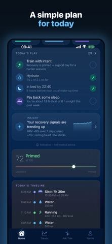 Tide: Recovery & Sleep Screenshot 2 of 6