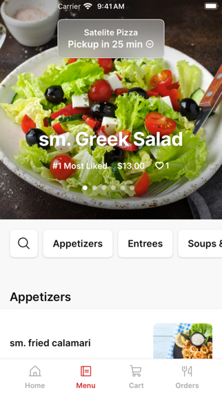 Satelite Pizza To Go iPhone screenshot 2 - Food & Drink app
