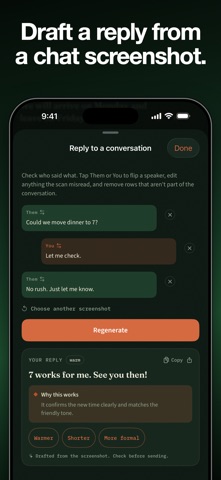Rewrite Text & Grammar Checker iPhone screenshot