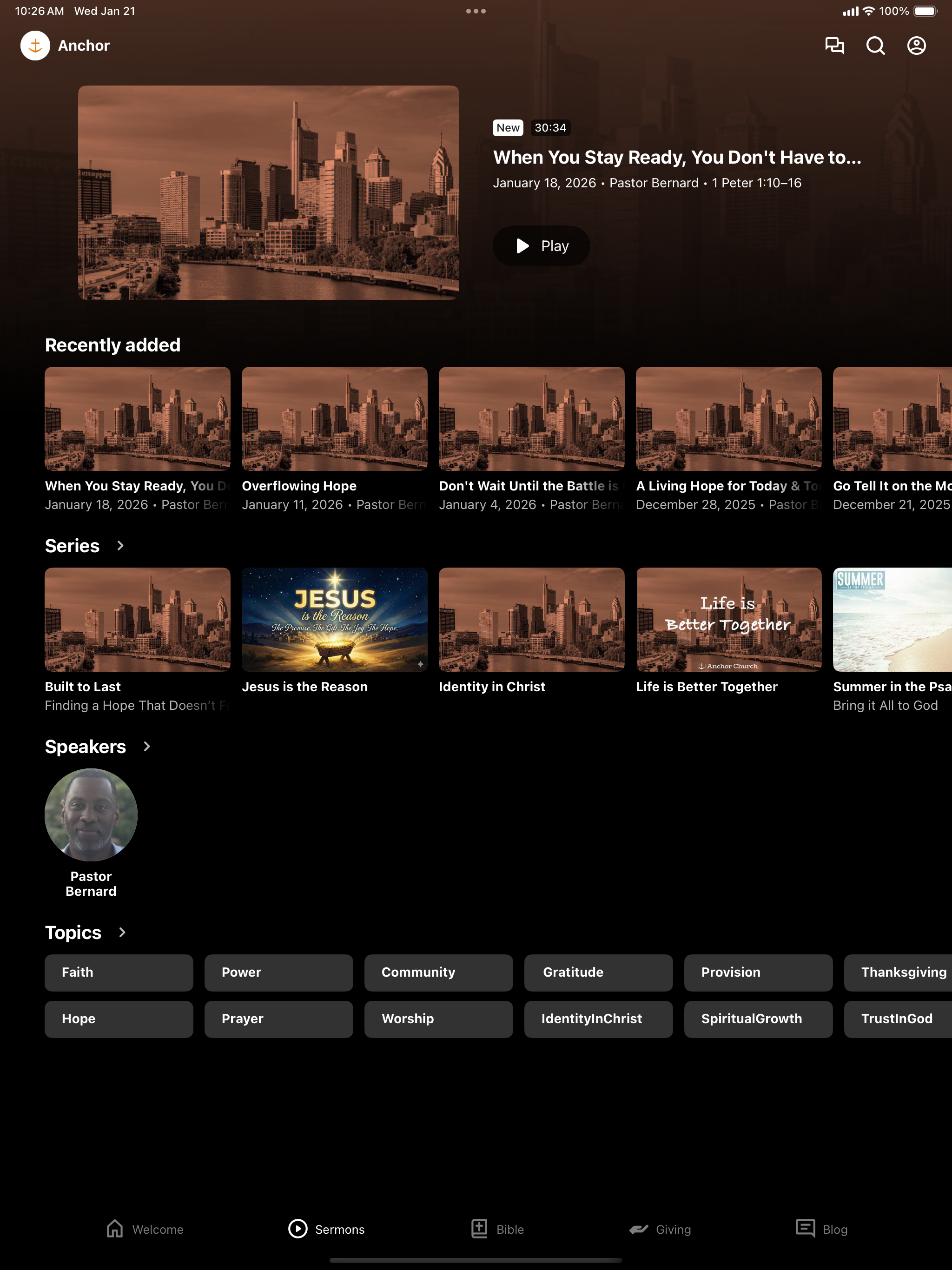 Anchor Church Philadelphia screenshot 5