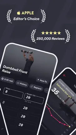 Fitbod: Gym & Fitness Planner iPhone image 2