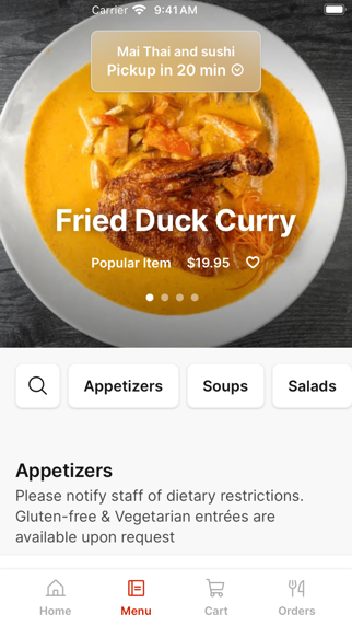 App screenshot