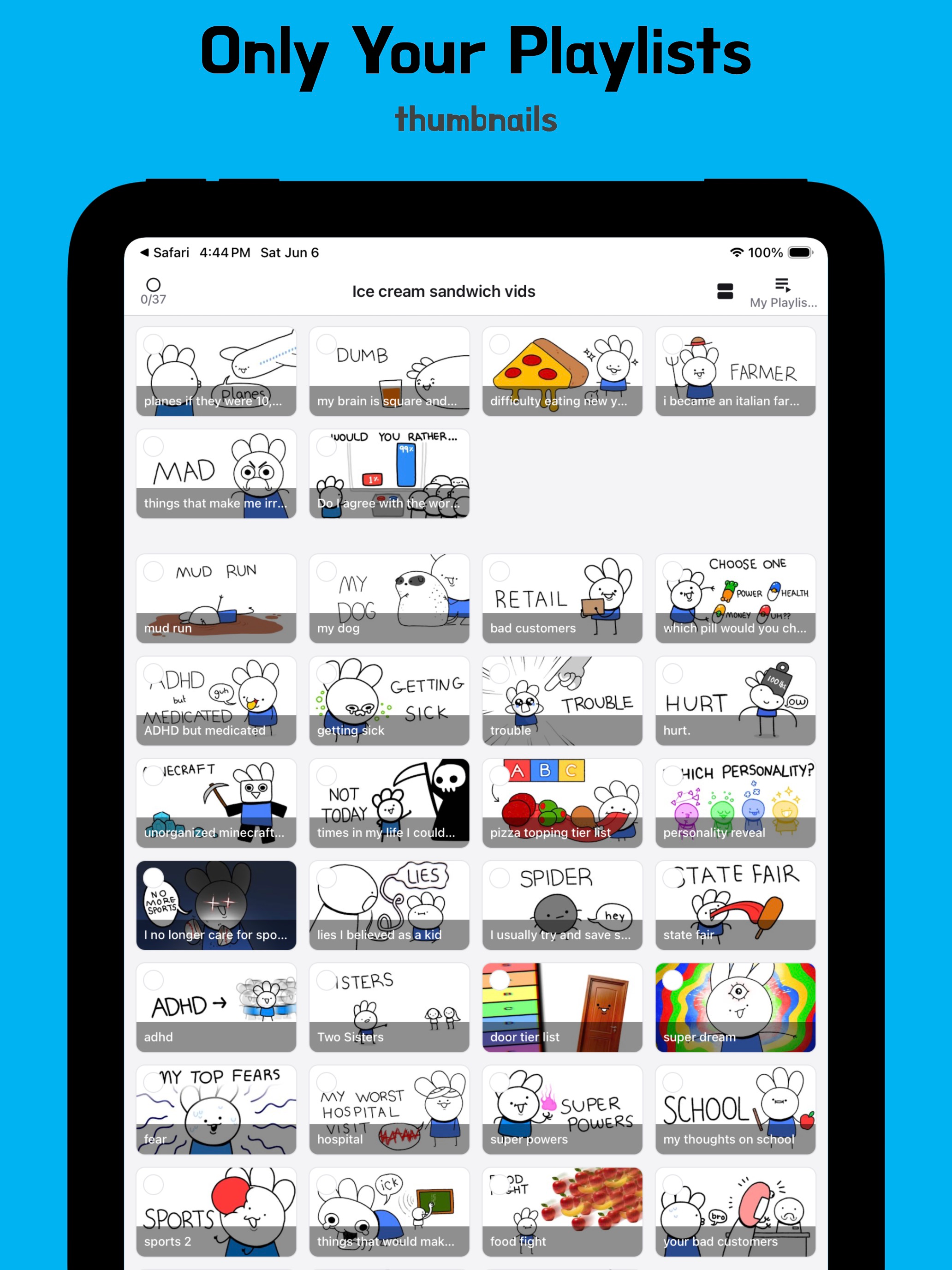TubeToDo — Focused Video Lists