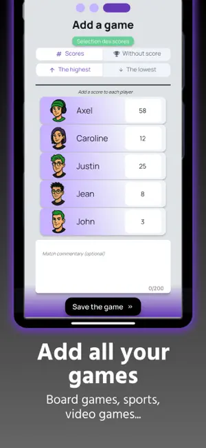 Score keeper & point counter screenshot 3