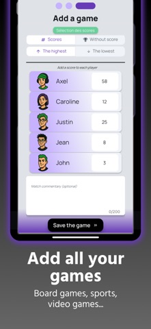 Score keeper & point counter Screenshot 3 of 5