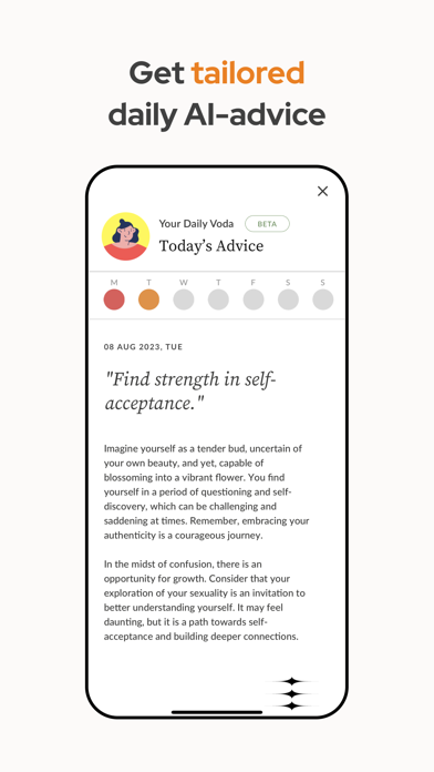Voda: LGBTQIA+ Mental Wellness Screenshot