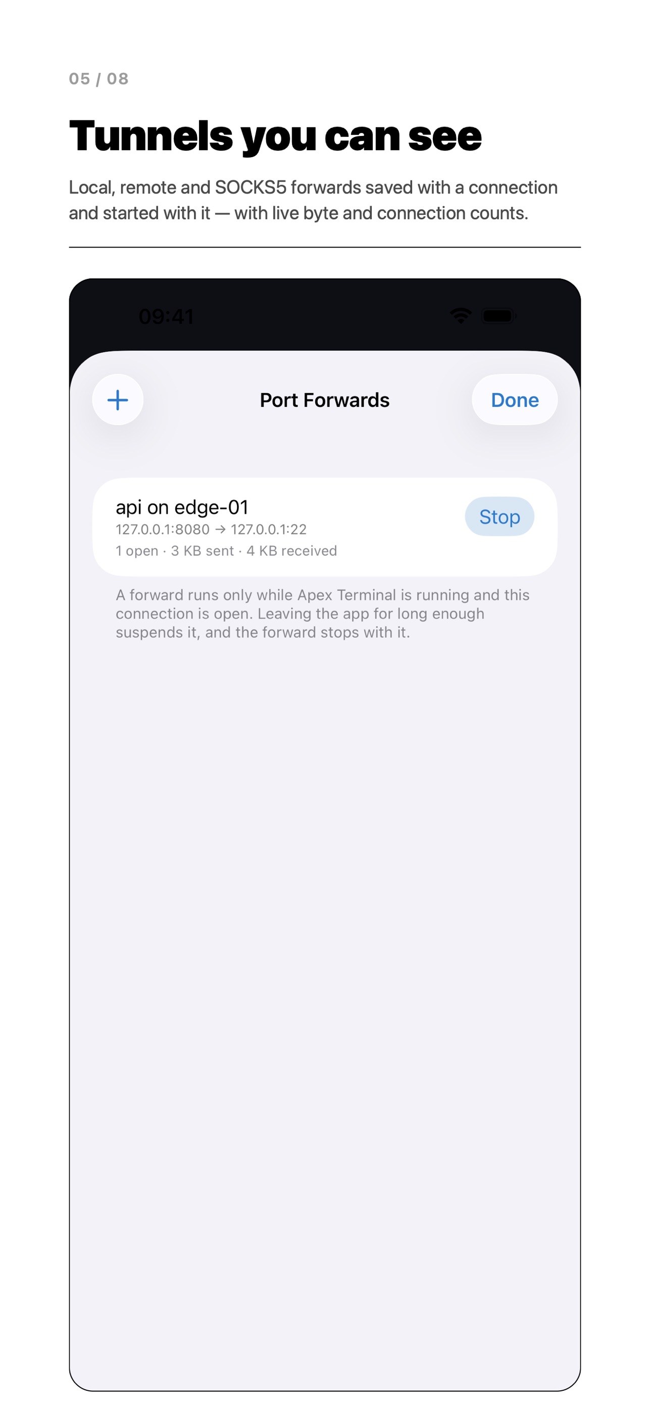 Screenshot 5 of Apex Terminal