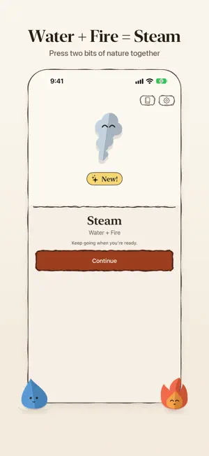 Foldlings: Alchemy Merge Game screenshot 1