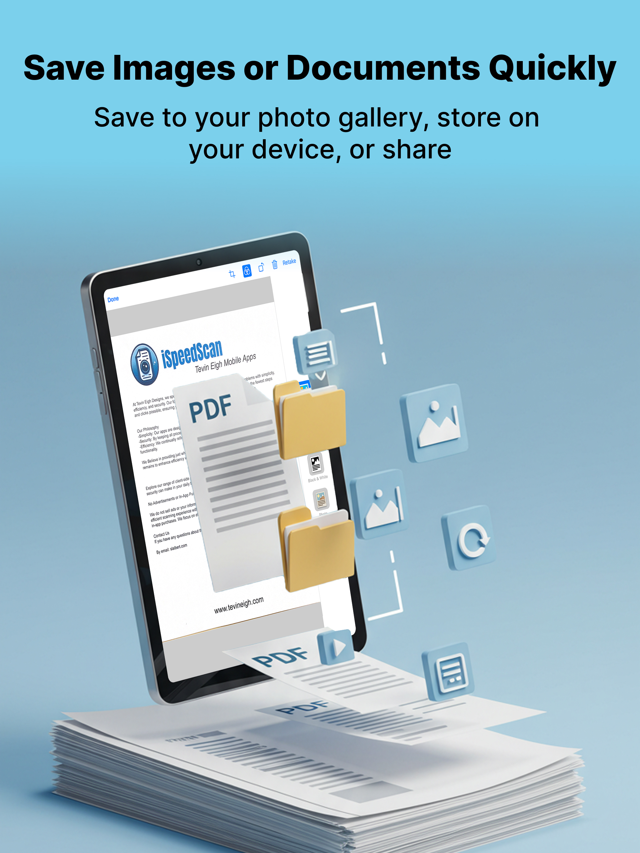 iSpeedScan – Quick Doc Scanner screenshot 14