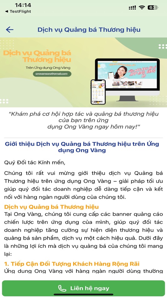#6. Ong Vàng – Ứng dụng gia đình (iOS) By: Nguyen Cuong