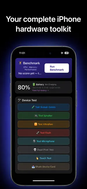 iDOCTOR: Hardware Test screenshot 1