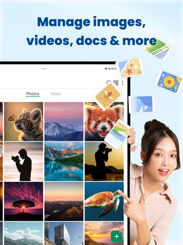 EZ File Explorer: Zip Manager iPad screenshot