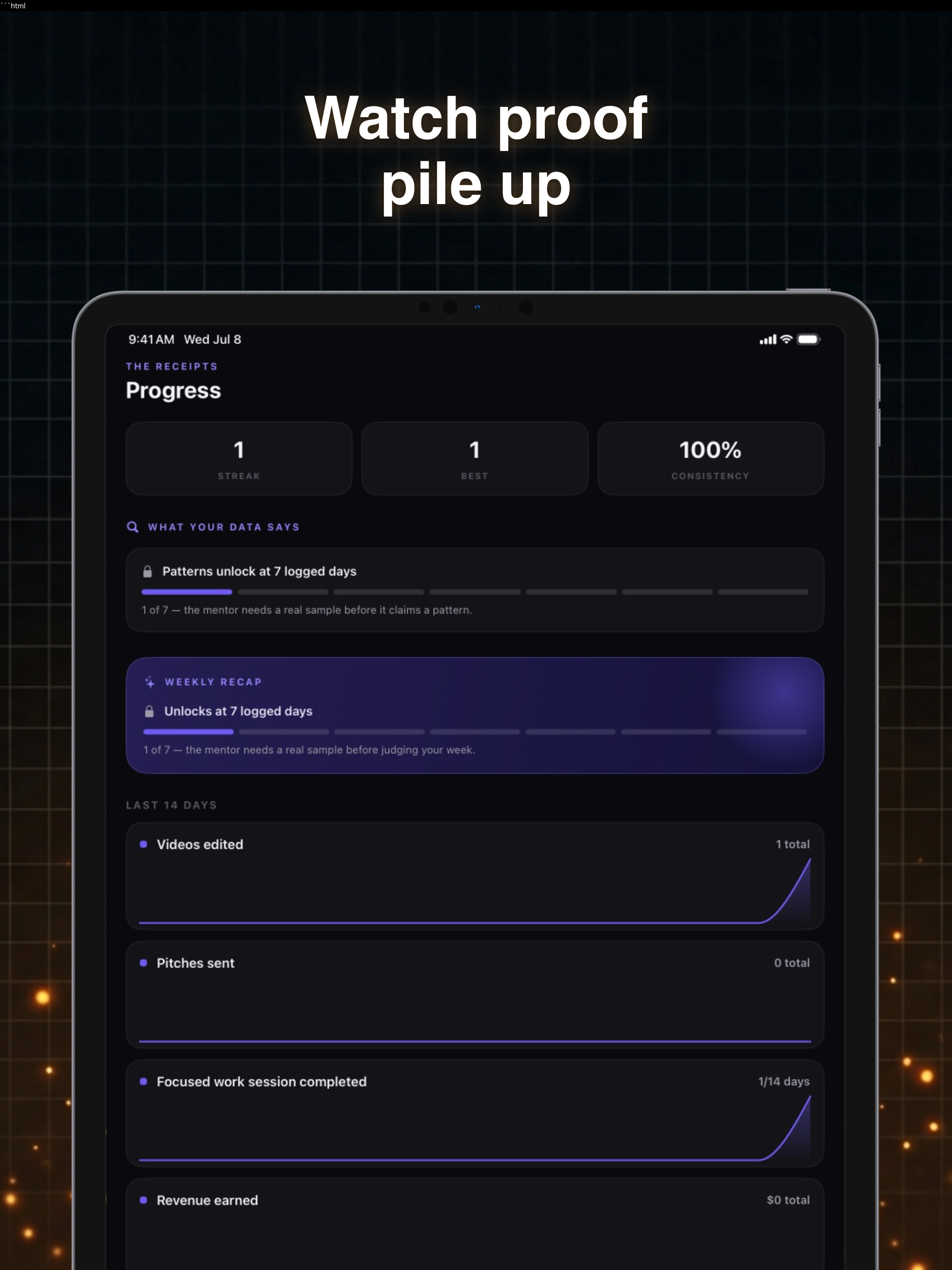Proof: Show up Daily screenshot 7