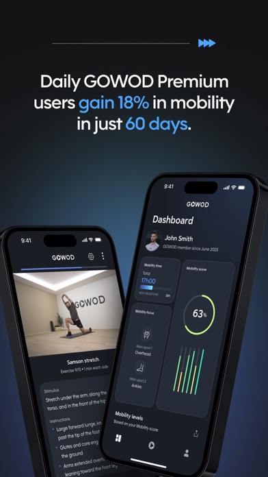 GOWOD – Mobility & Stretching iPhone screenshot 7 - Health & Fitness app