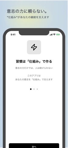 習慣継続 - 三日坊主克服 screenshot