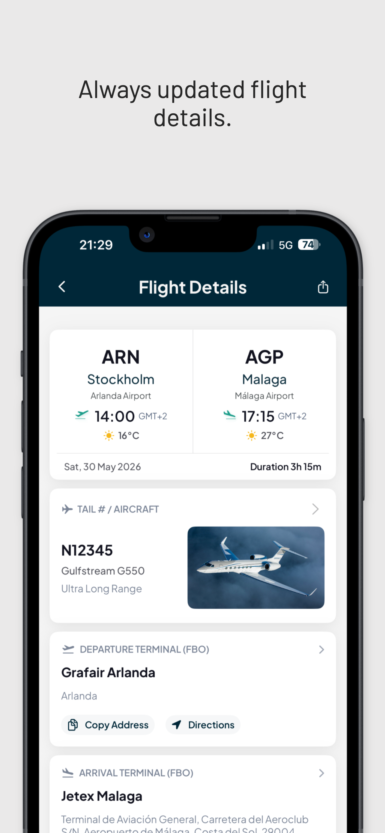 VIP Flight Support screenshot 3