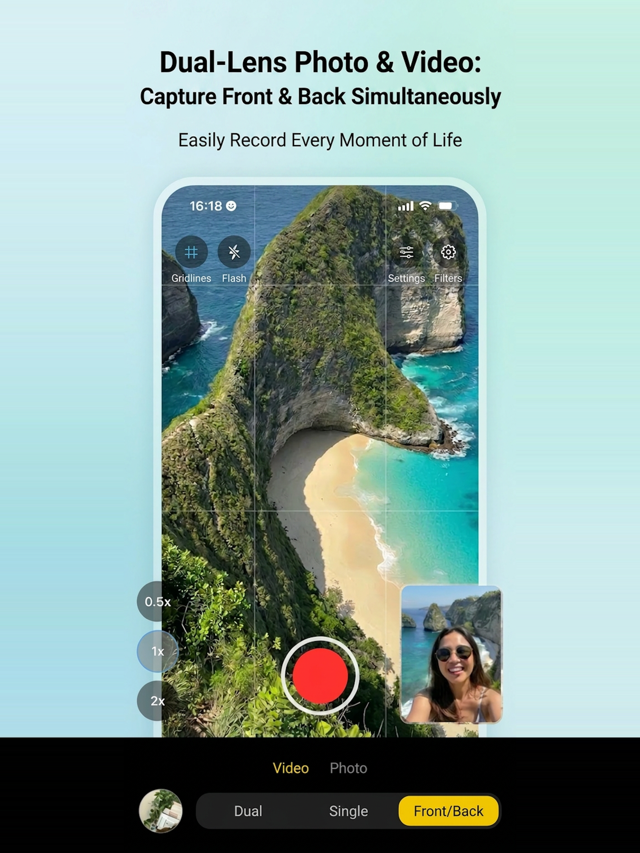 Dual Recorder & DuoShot Camera screenshot 9