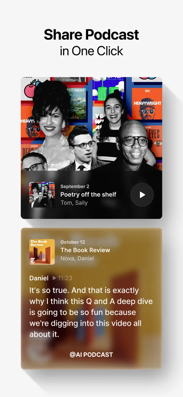 Screenshot #3 pour AI Audio: Podcast Generator
