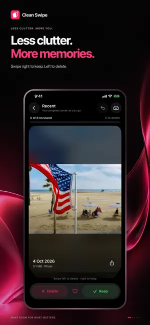 CleanSwipe Smart Photo Cleaner screenshot 1