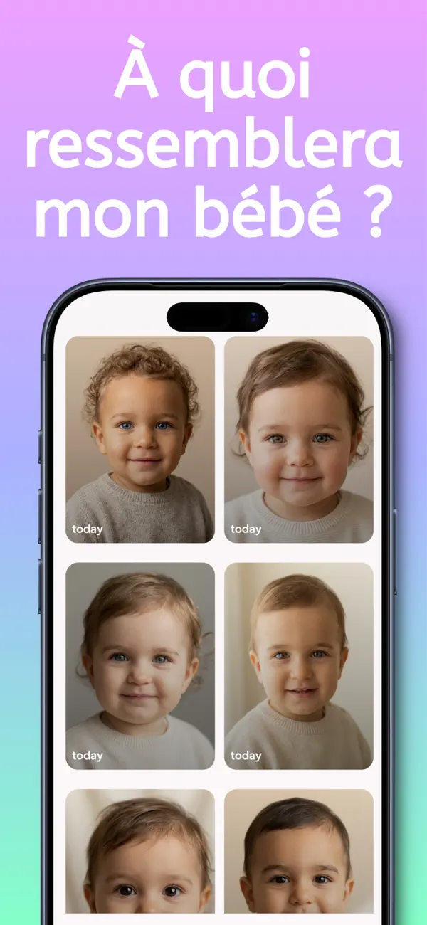 Screenshot #3 pour Babymon: AI Baby Generator