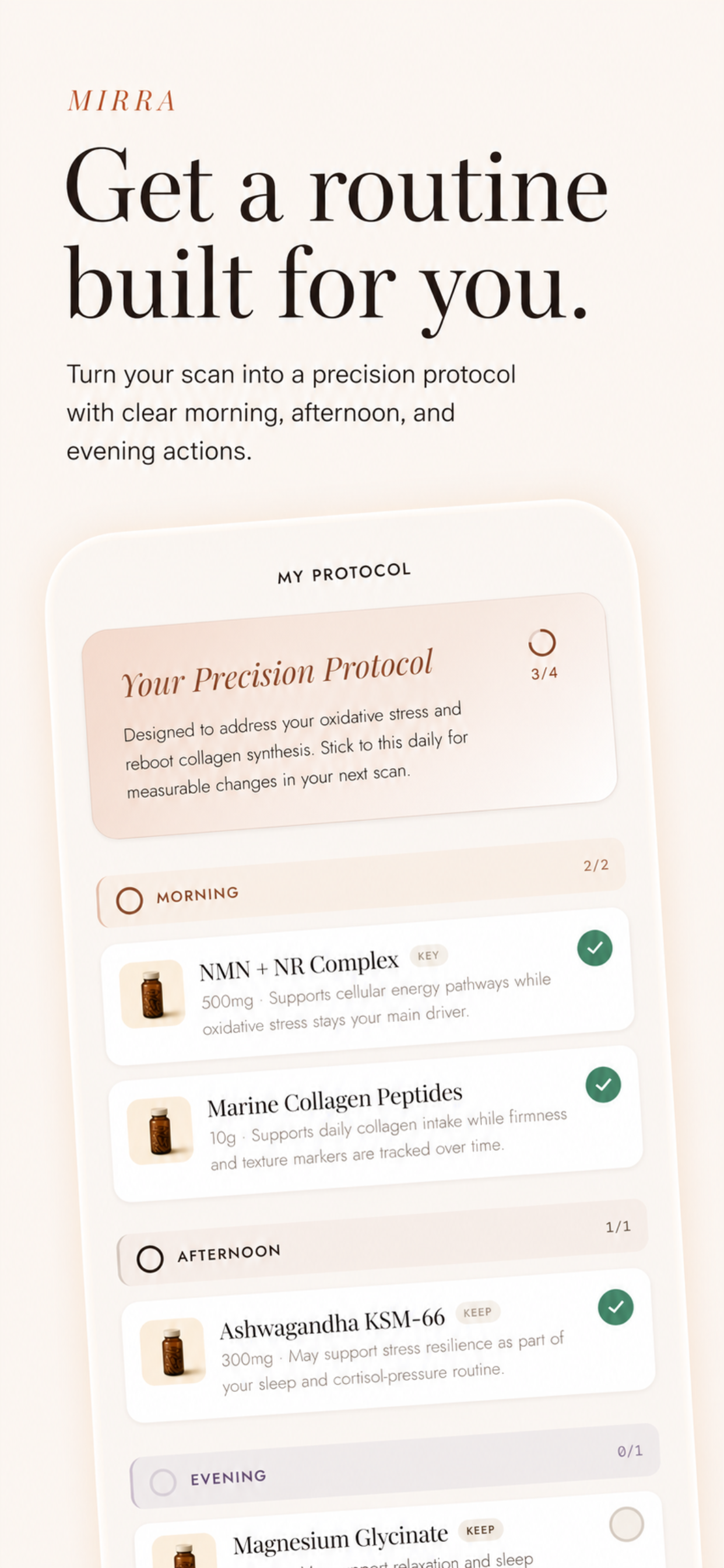 MIRRA: Skin Longevity Coach