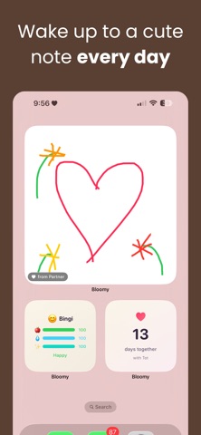 Bloomy: Couples App & Widgets Screenshot 2 of 5