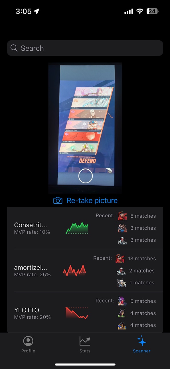 iPhone screenshot