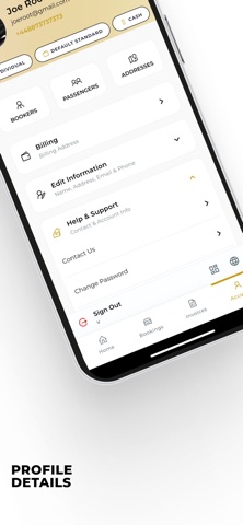 Triple AAA Chauffeur Services screenshot