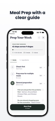 TastePapa: Recipes & Meal Plan iPhone screenshot