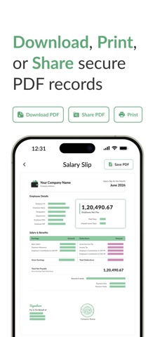 My Salary Slip screenshot