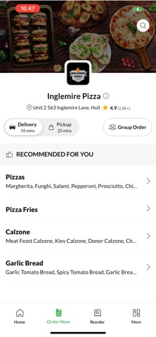 Inglemire Pizza Hull. screenshot