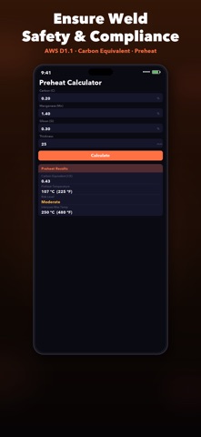 WeldCalc Pro - 焊接计算器 screenshot
