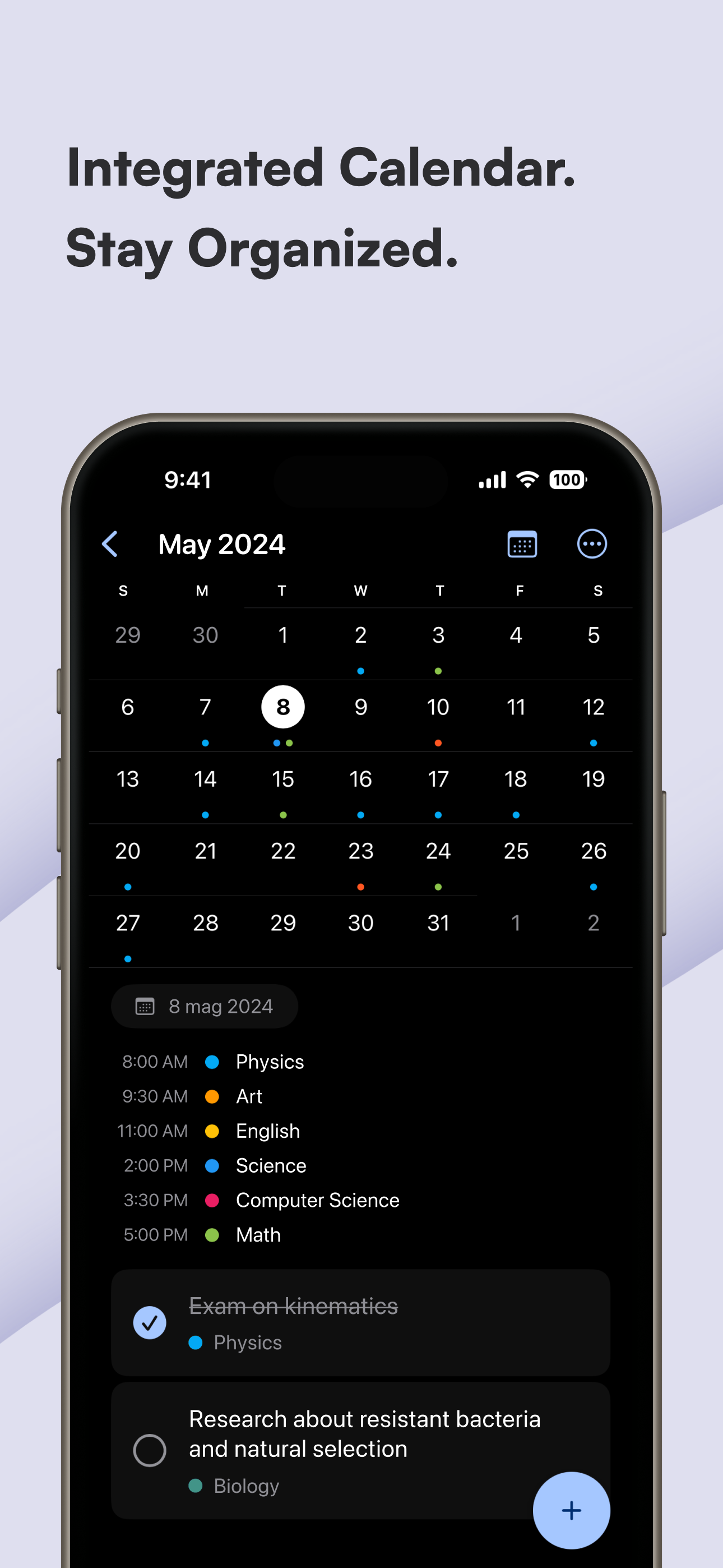 School Planner & Timetable