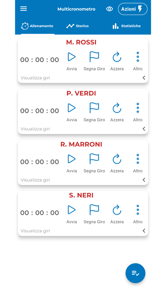 #4. Multi Cronometro (iOS) By: Salvatore Battaglia