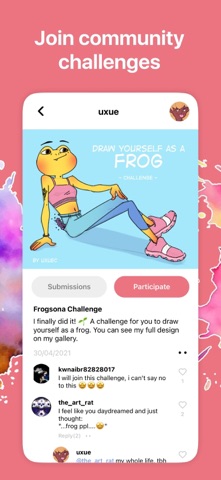 Artfol: AI-Free Art Community iPhone screenshot