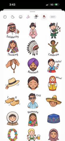 Global Style Stickers screenshot